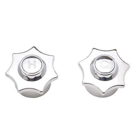 PlumbMaster Approved 88080 ST-43H Hot and Cold Handle (Pair, Retail Pack, OEM) for American Standard Tub and Shower