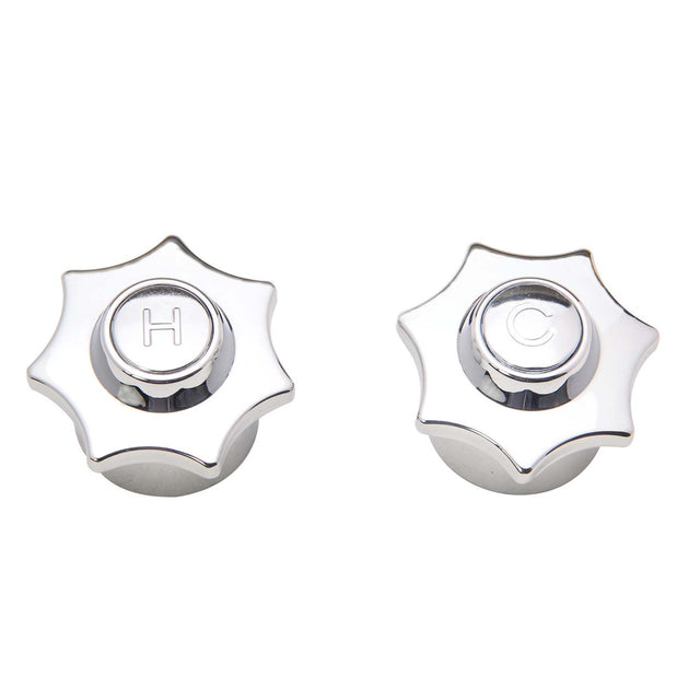 PlumbMaster Approved 88080 ST-43H Hot and Cold Handle (Pair, Retail Pack, OEM) for American Standard Tub and Shower