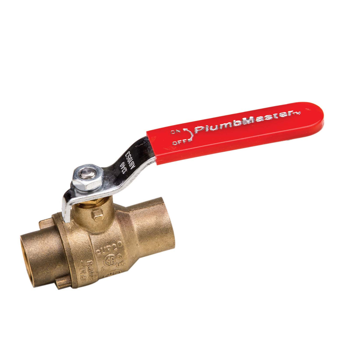 3/4" Sweat Ball Valve Stainless Steel Handle