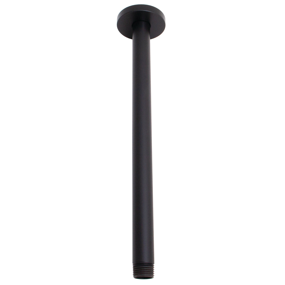 S-2581-MB Ceiling Mount 12" Rain Shower Arm and Flange