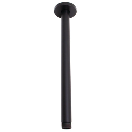 S-2581-MB Ceiling Mount 12" Rain Shower Arm and Flange