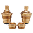 PlumbMaster Approved 11212NL G-17x Wbs No-Lead Right Hand Hot & Left Hand Cold Stem Pack with Bibb Seat (Pair) For Gerber Sink & Lavatory Faucets
