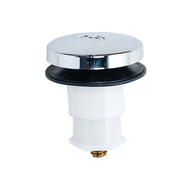 PlumbMaster Approved 80829 3/8" Stud "Touch Toe" Style Bath Drain Stopper (Retail) Chrome Plated