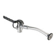 Chicago Faucets 777-021KJKCP Chrome Plated Rubber Bound Outlet Full Flow Self-Closing Spray Valve