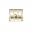 Zurn PN400-6S-GRID 6" Square Type S Polished Nickel Bronze Grate for Z400S Floor Drains