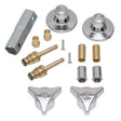PlumbMaster Approved 39690 2-Handle Remodeling Trim Kit For K-8655 Clearwater Service Sink Faucet