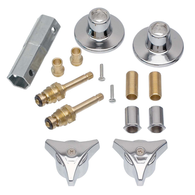 PlumbMaster Approved 39690 2-Handle Remodeling Trim Kit For K-8655 Clearwater Service Sink Faucet