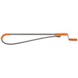 General Pipe Cleaners Flexicore 3FL Steel Tube Closet Auger with Regular Head, 15/32" x 3 ft