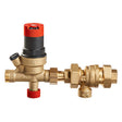 Resideo FM911/U Combo Pressure Regulating Valve & Backflow Preventer, 1/2", NPT, Inlet - Sweat or Threaded, Brass