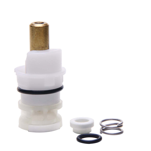 Stem with Ceramic Seat for Two Handle Kitchen and Bathroom Faucets