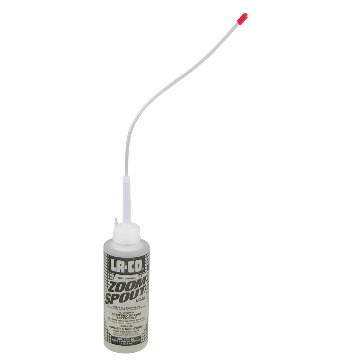 LA-CO Zoom Spout 79704 General Purpose Lubricating Oil, 4 fl-oz