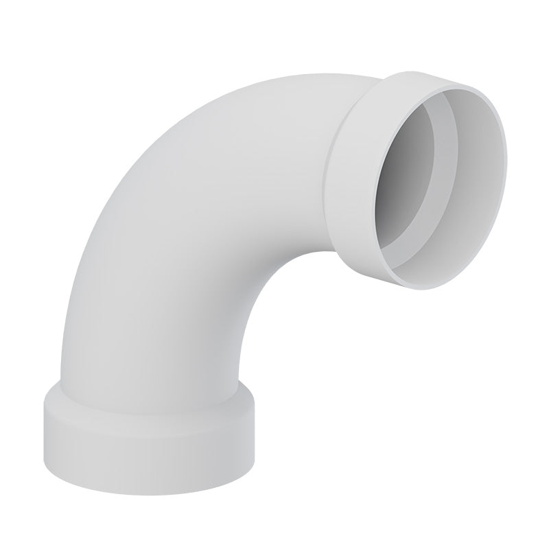 Tigre 304-3381 4" DWV 1/4 Bend Long Sweep Elbow