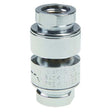 T&S Brass B-0970-FE 3/8" FNPT Dual Check Vacuum Breaker with Intermediate Vent