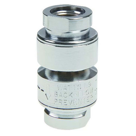 T&S Brass B-0970-FE 3/8" FNPT Dual Check Vacuum Breaker with Intermediate Vent