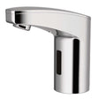 Sloan EAF-350 Optima Battery Powered, Deck Mounted, IR Faucet, 1.5 gpm, 4-3/64" Spout, Single Hole, Chrome