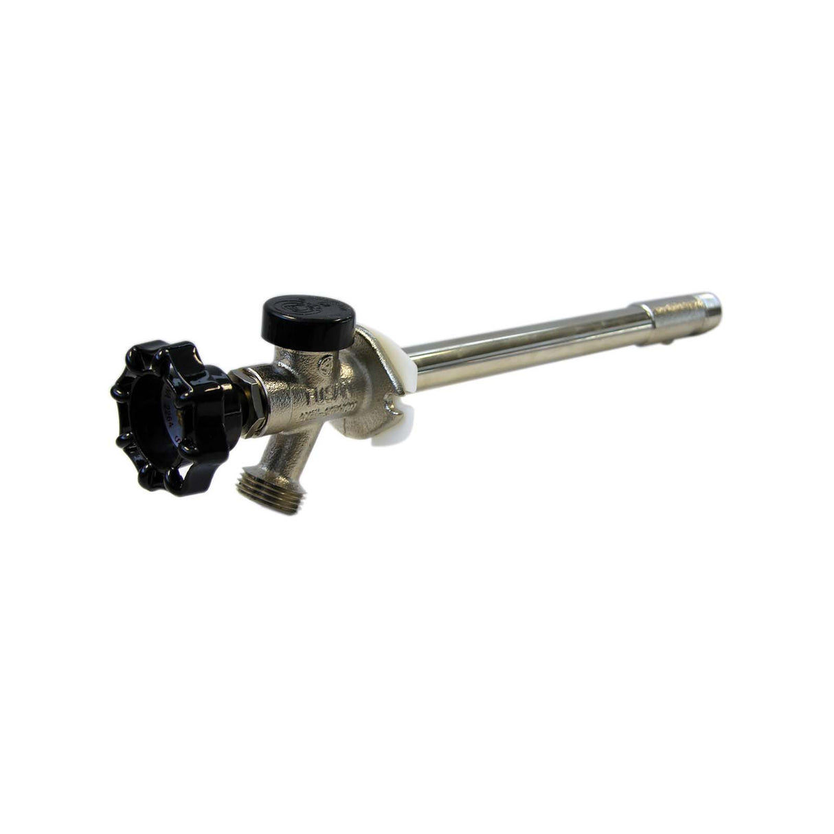 PlumbMaster Approved LB55S 1/2" or 1/2" x 3/4" Male or Sweat x MHT 4" Wall Dual-Connection Anti-Siphon Frost-Free Sillcock