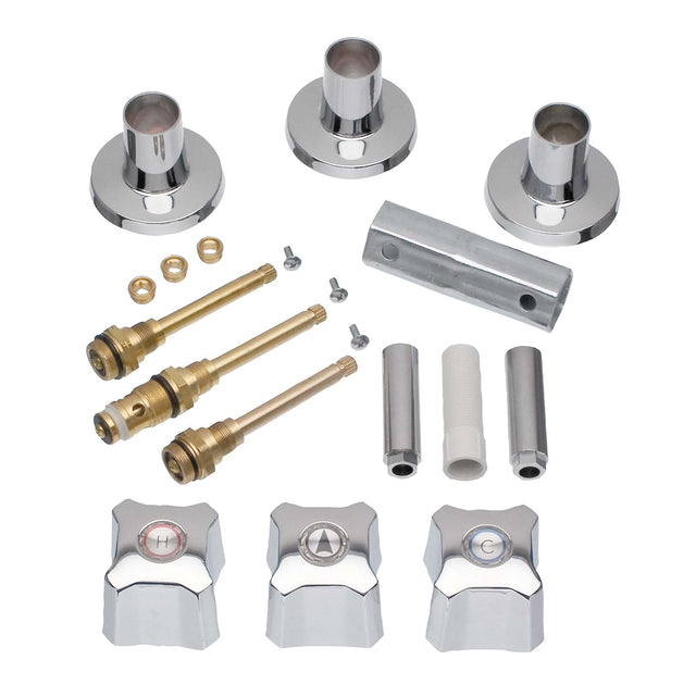 Tub and Shower Rebuild Kit For 3-Handle Kohler Trend