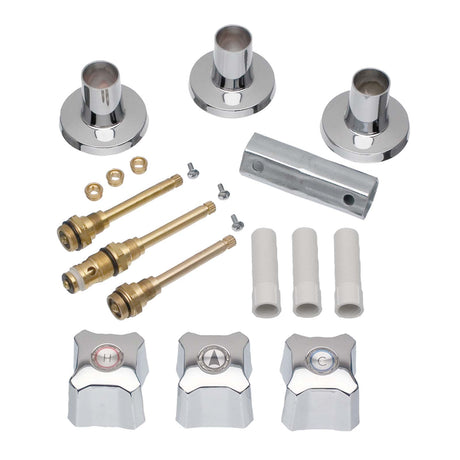 3-Handle Remodeling Trim Kit For Kohler Trend Tub & Shower