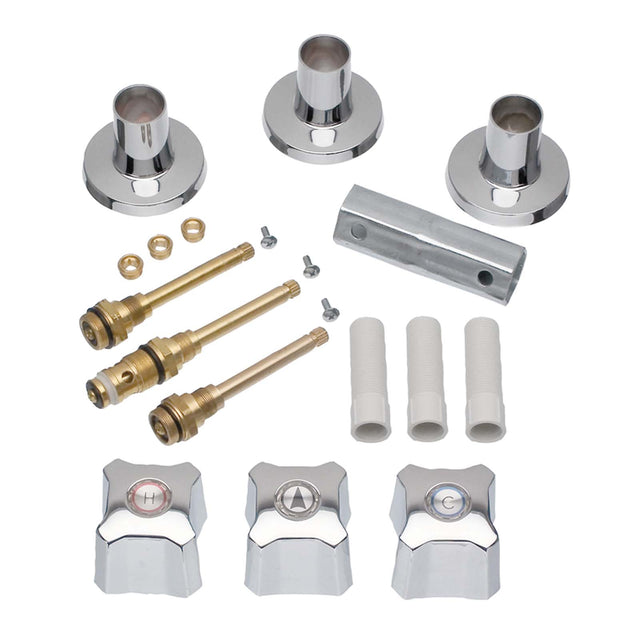 3-Handle Remodeling Trim Kit For Kohler Trend Tub & Shower