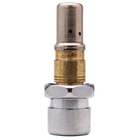 Chicago Faucets Chrome Fast Cycle Time Closure No-Lead Metering Cartridge for Floor Mount Pedal Valves