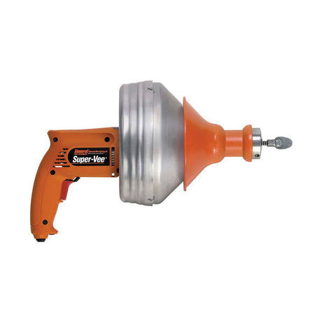 General Pipe Cleaners Super-Vee SV-B-WC Drain Cleaner with Case, 115 VAC, 2.7 HP, 0 - 500 RPM