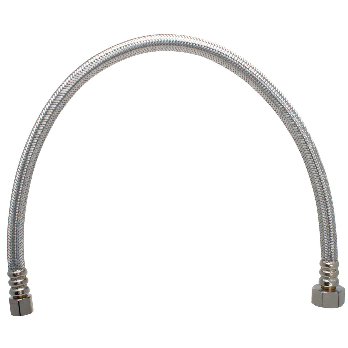 SPK-57673US 1/2" OD x 1/2" FIP x 16" Stainless Steel Faucet Connector