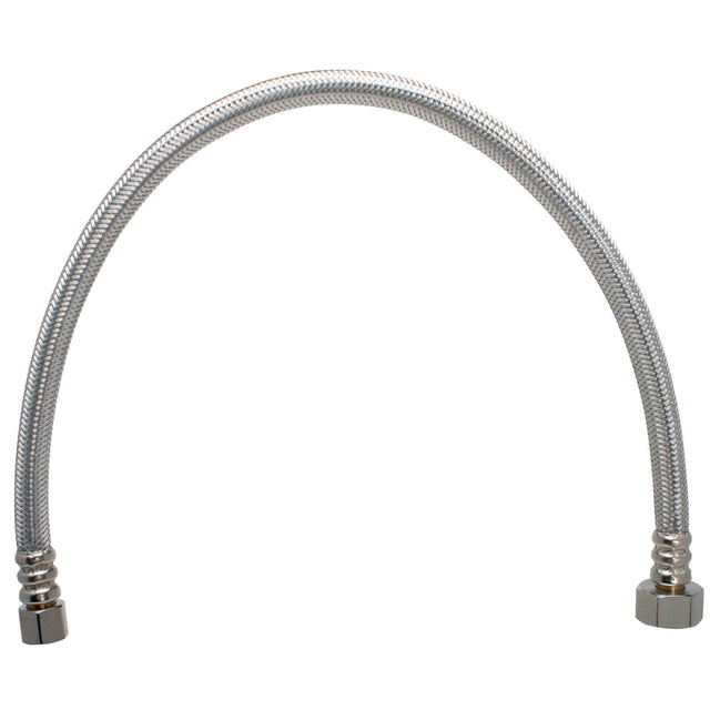 SPK-57673US 1/2" OD x 1/2" FIP x 16" Stainless Steel Faucet Connector