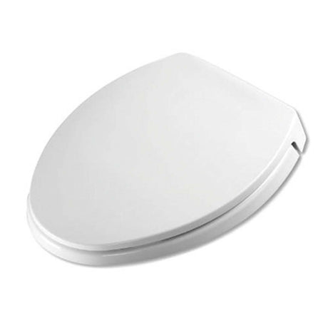 TOTO SS114-01 SoftClose Closed Front Elongated Polypropylene Toilet Seat with Cover, Cotton