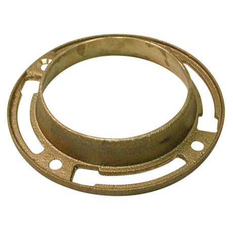 PlumbMaster Approved 40637 Closet Floor Flange, 4", Brass
