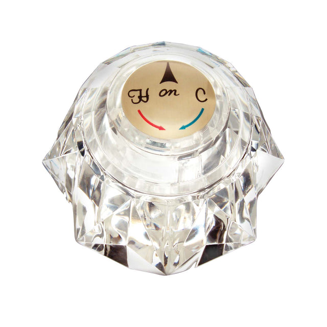 PlumbMaster Approved 31218 RP2391 Old Style Acrylic Broach Single Handle Assembly, Clear