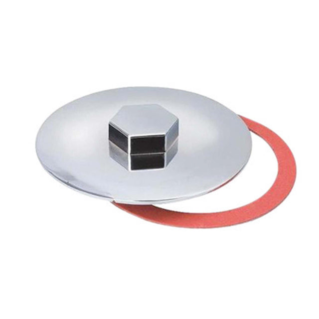PlumbMaster Approved 52189 3" MIP x 4-1/4" OD Chrome Plated Hexagon Head Drum Trap Cover