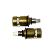 Chicago Faucets 1-099XKJKABNF / 1-100XKJKABNF Right Hand Cold & Left Hot Short Stem Ceramic Cartridges (Pair)