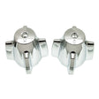 PlumbMaster Approved 20045 C-9H Hot and Cold Handle Pak (Pair, OEM) for Central Brass