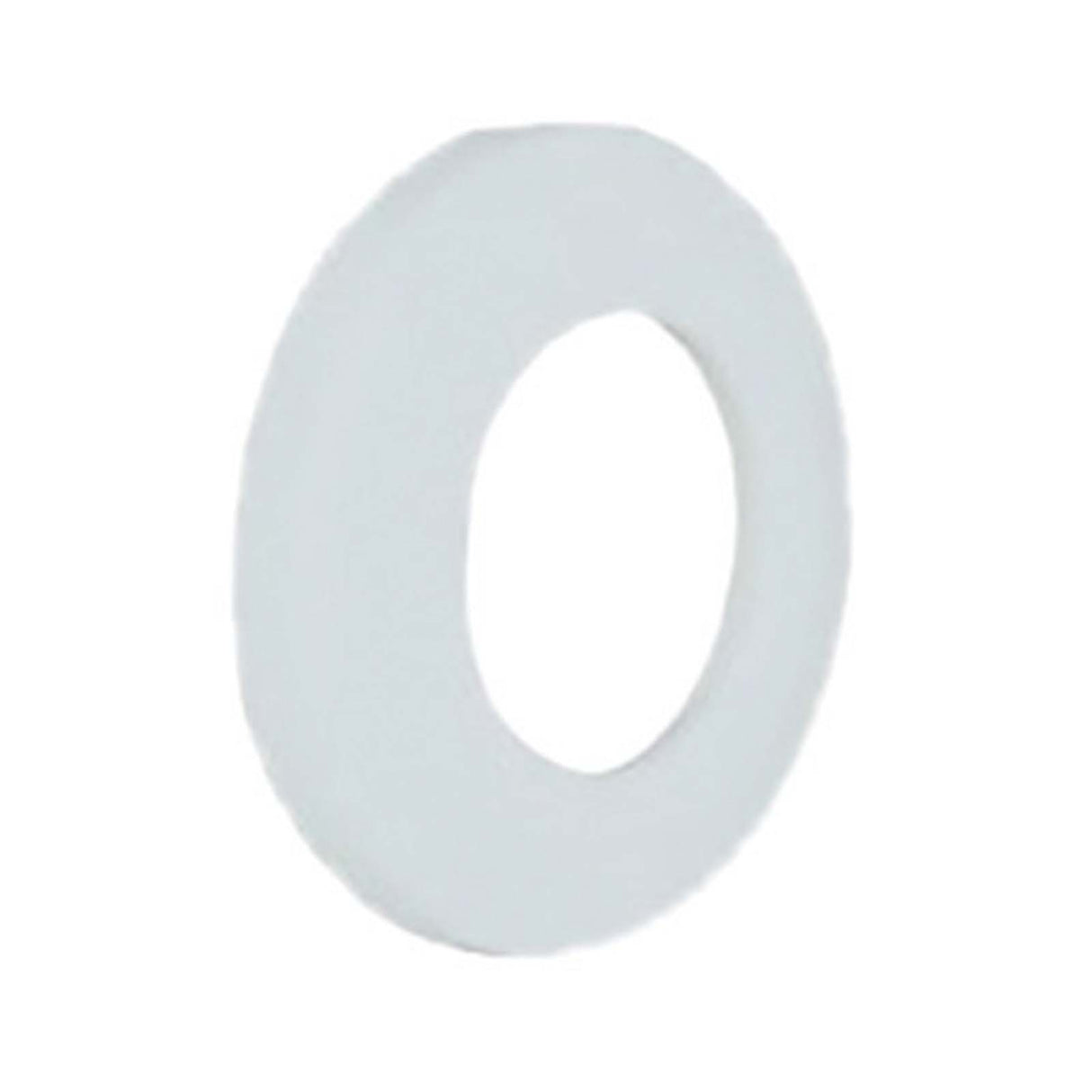 Sioux Chief 921-7W 2" IPS ID x 3-1/2" OD TrimTite White Polyethylene Low Pattern Shallow Escutcheon