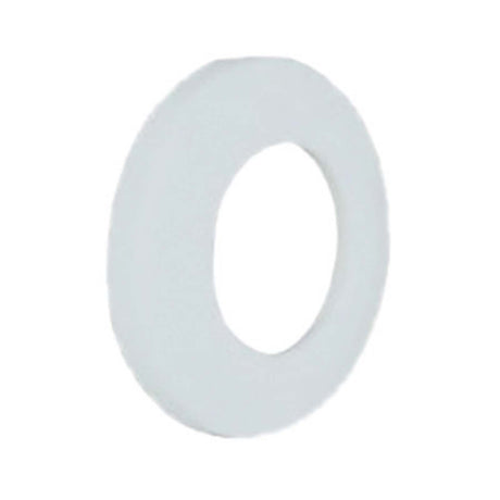 Sioux Chief 921-7W 2" IPS ID x 3-1/2" OD TrimTite White Polyethylene Low Pattern Shallow Escutcheon