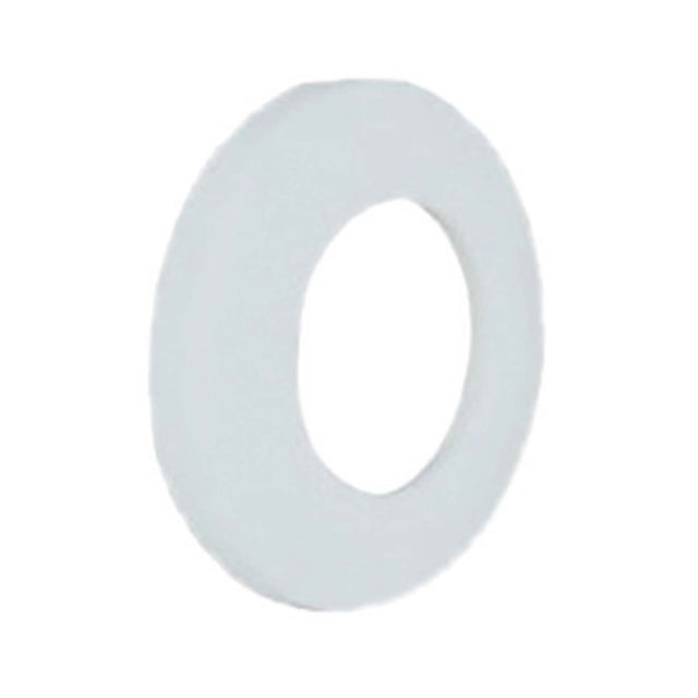 Sioux Chief 921-7W 2" IPS ID x 3-1/2" OD TrimTite White Polyethylene Low Pattern Shallow Escutcheon
