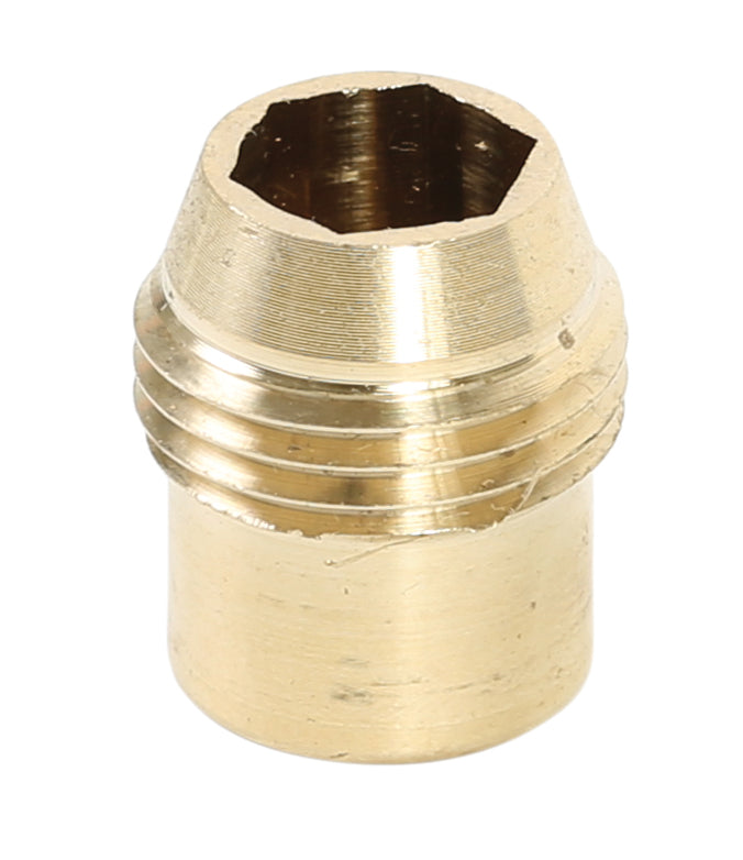 PlumbMaster Approved 30124 1921BS #125 Plain Brass Bibb Seat (Bulk) For Harcraft, 9/16 - 20 TPI