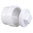NIBCO K169200 2" SPG x 2" FPT PVC DWV Cleanout Adapter with Plug