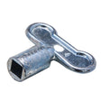 PlumbMaster Approved 36331 Steel Standard Single Sillcock Key for Sillcocks with 5/16" Broach Stems 1400N 71550 71850 Josam Wall Hydrant