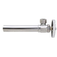 BrassCraft CS40X C 1/2" Sweat x 3/8" OD Compression Chrome Plated Brass (Lead Free) Encore Multi-Turn Angle Stop