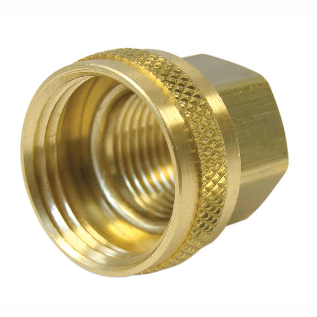 PlumbMaster Approved 52158B 3/4" FHT Swivel x 1/2" FIP Brass Adapter