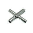 PlumbMaster Approved 36332 Steel 4-In-1 Sillcock Key for 1/4" 9/32" 5/16" and 11/32" Stems