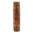 PlumbMaster Approved 54026B 1/2" x 3-1/2" Brass Nipple