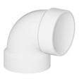 Tigre 331-3434 1-1/2" Hub PVC SCH 40 DWV Vent Elbow 90° White