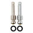 PlumbMaster Approved 11014NL No-Lead Right Hand Hot and Left Hand Cold Stem (Pair) for T & S Rigid Base Faucet
