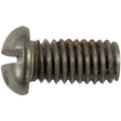 PlumbMaster Approved 38817 Self-Locking Monel Bibb Screw, Chrome Plated, #10-32