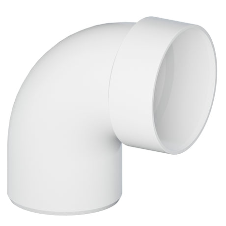 Tigre 36-2062 4" Hub PVC Sewer & Drain Street Elbow 90°
