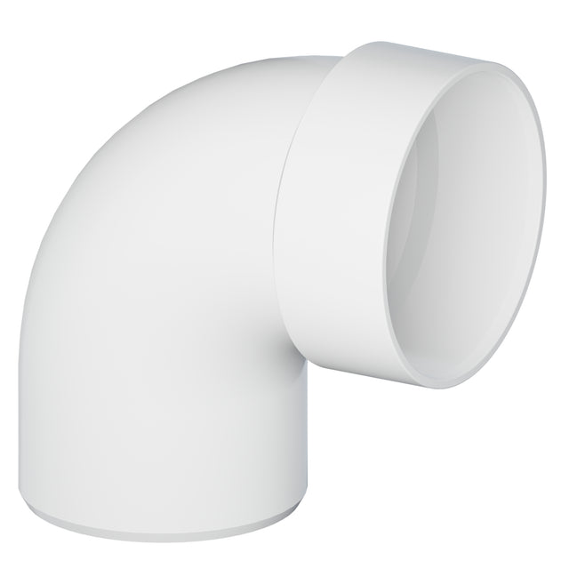 Tigre 36-2062 4" Hub PVC Sewer & Drain Street Elbow 90°