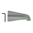 PlumbMaster Approved 34311 Bath Spout without Diverter, 1/2" Slip, Chrome Plated