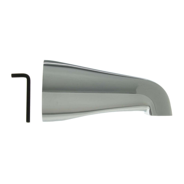 PlumbMaster Approved 34311 Bath Spout without Diverter, 1/2" Slip, Chrome Plated